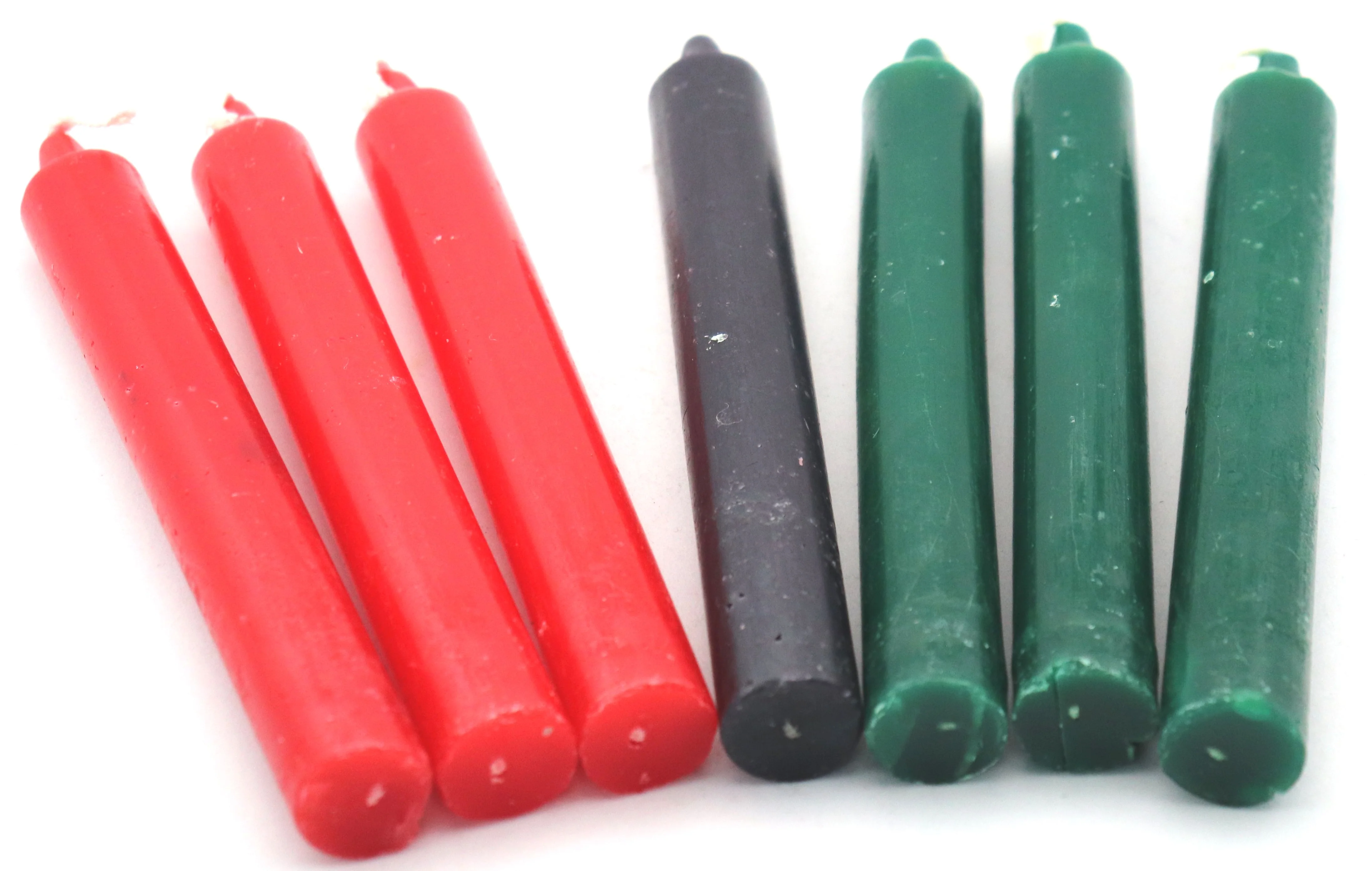 Kwanza Candle Set - 6 in.