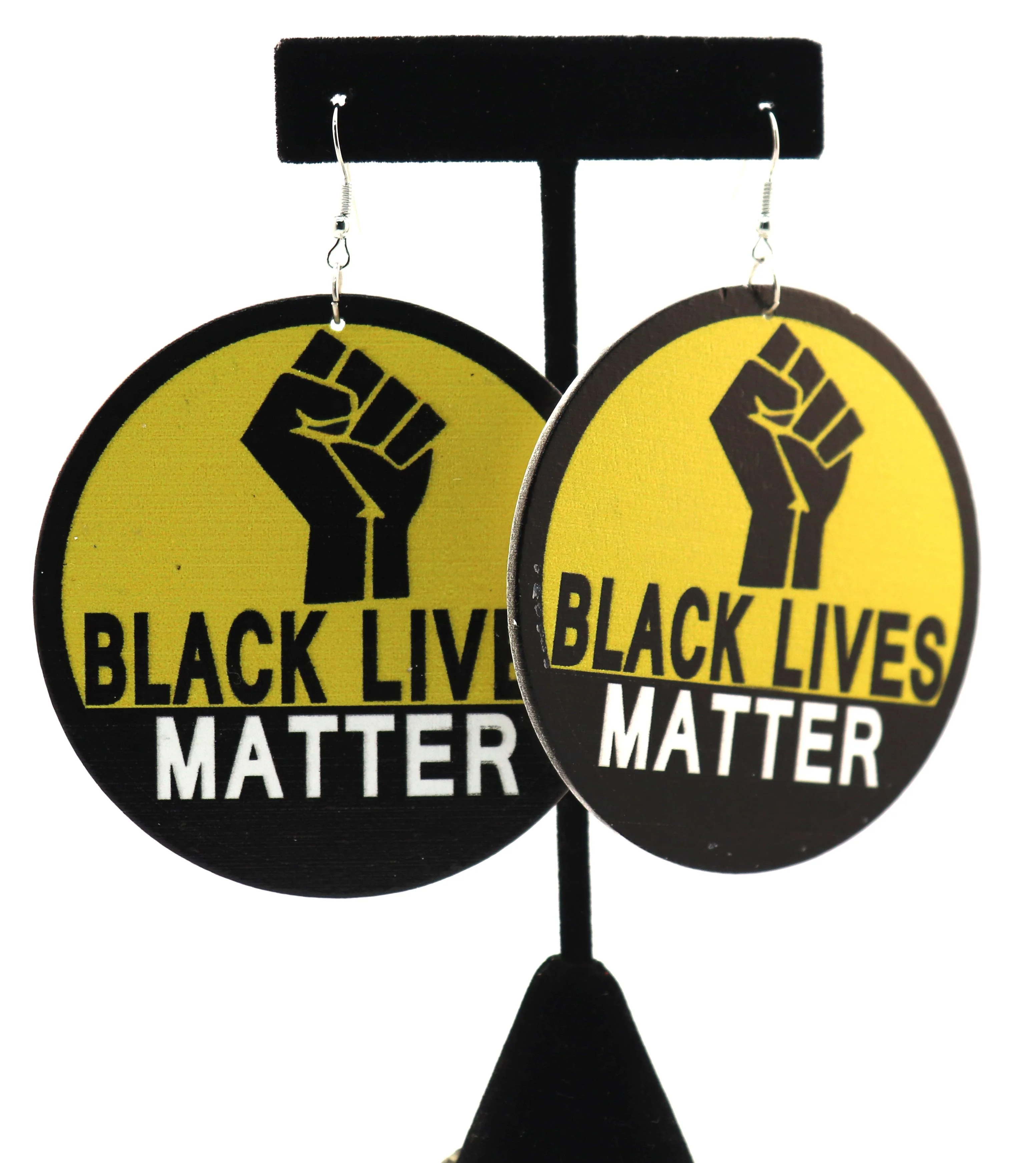 Large BLM 2 Earrings - Image 2