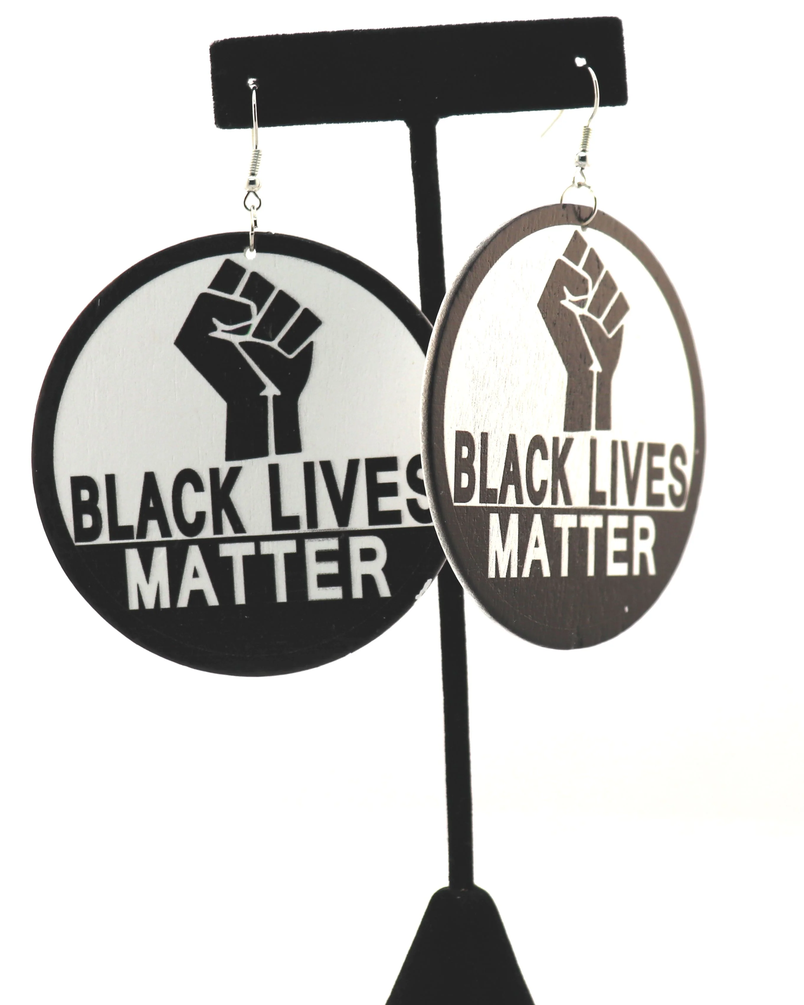 Large BLM 2 Earrings - Image 3