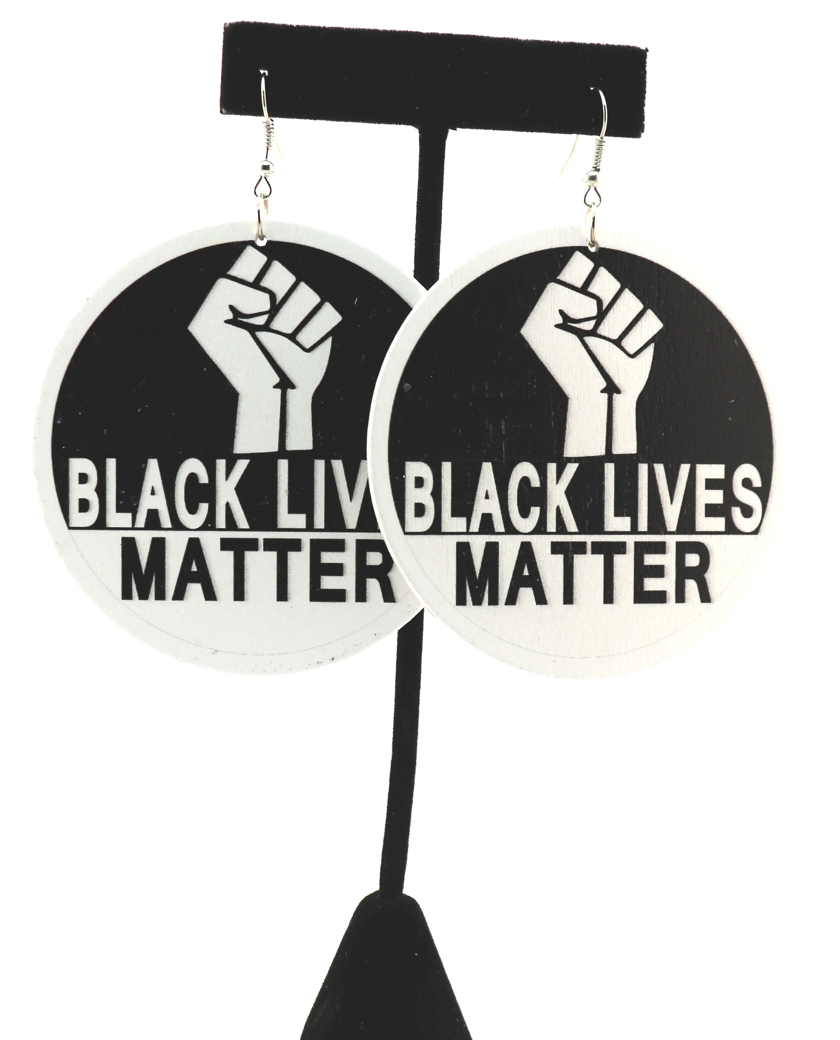 Large BLM 2 Earrings - Image 5