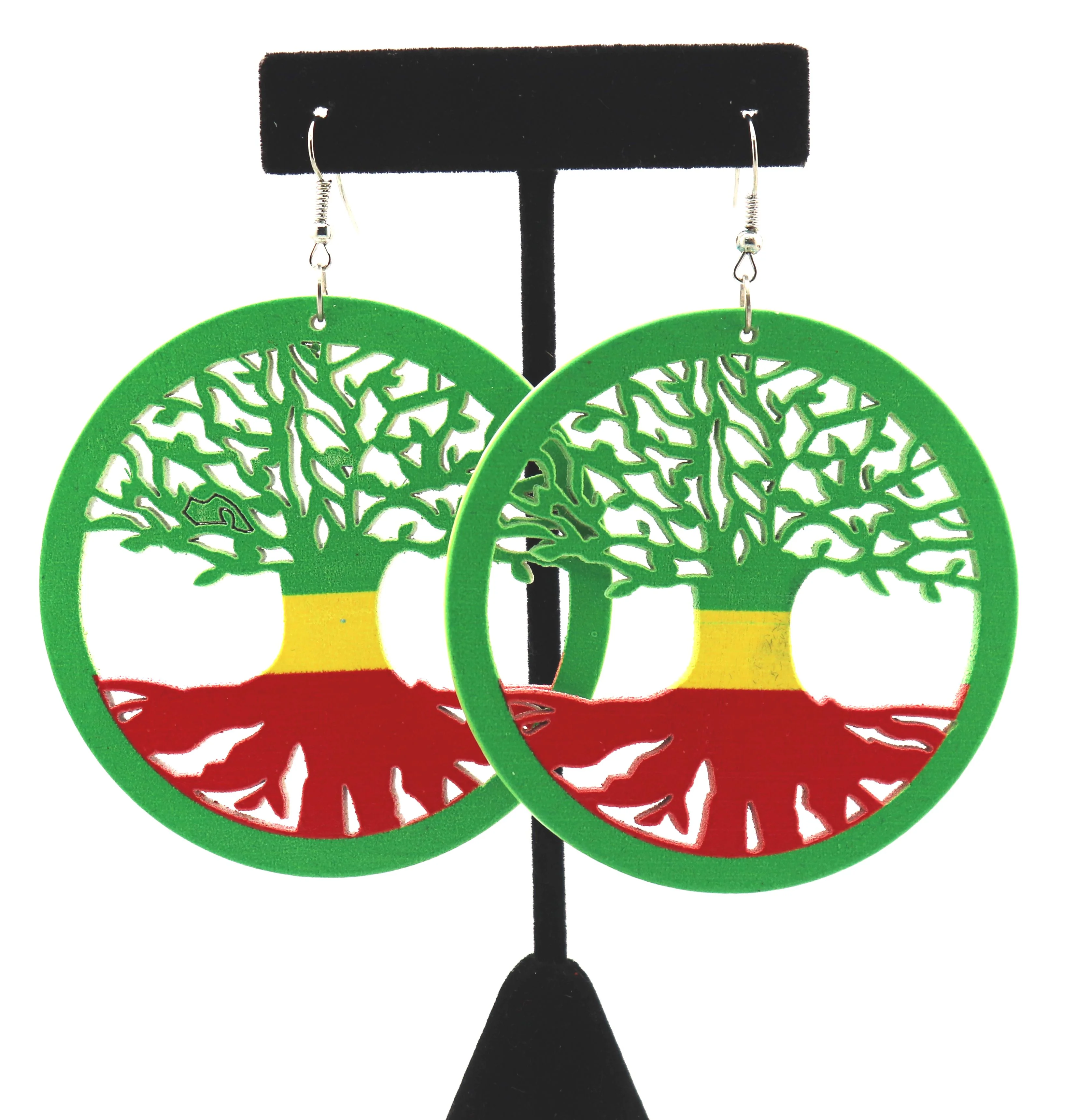 Roots of the African Tree 1 Earrings - Image 3